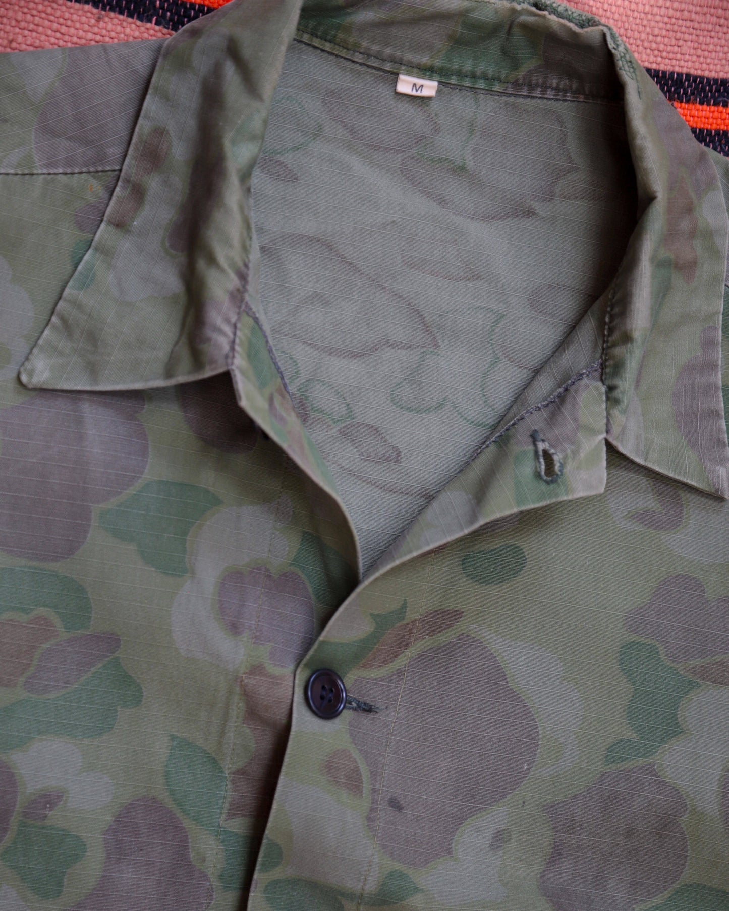 1960s Camouflage Chore Jacket/Overshirt